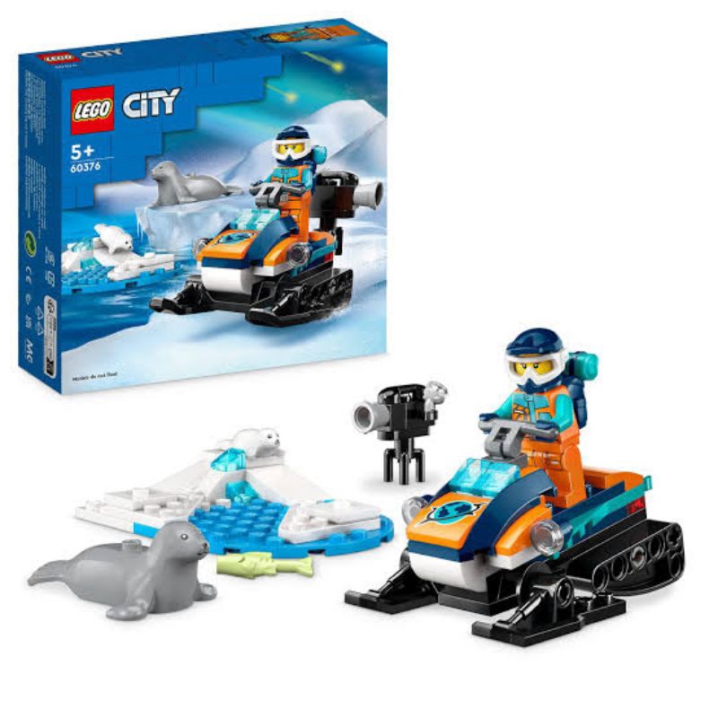 Lego City 60376 Arctic Explorer Snowmobile