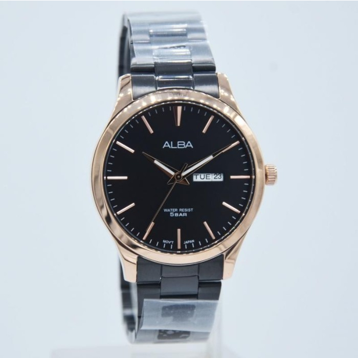 ALBA AJ6122X1-Jam Tangan Pria Analog Original-Garansi Resmi