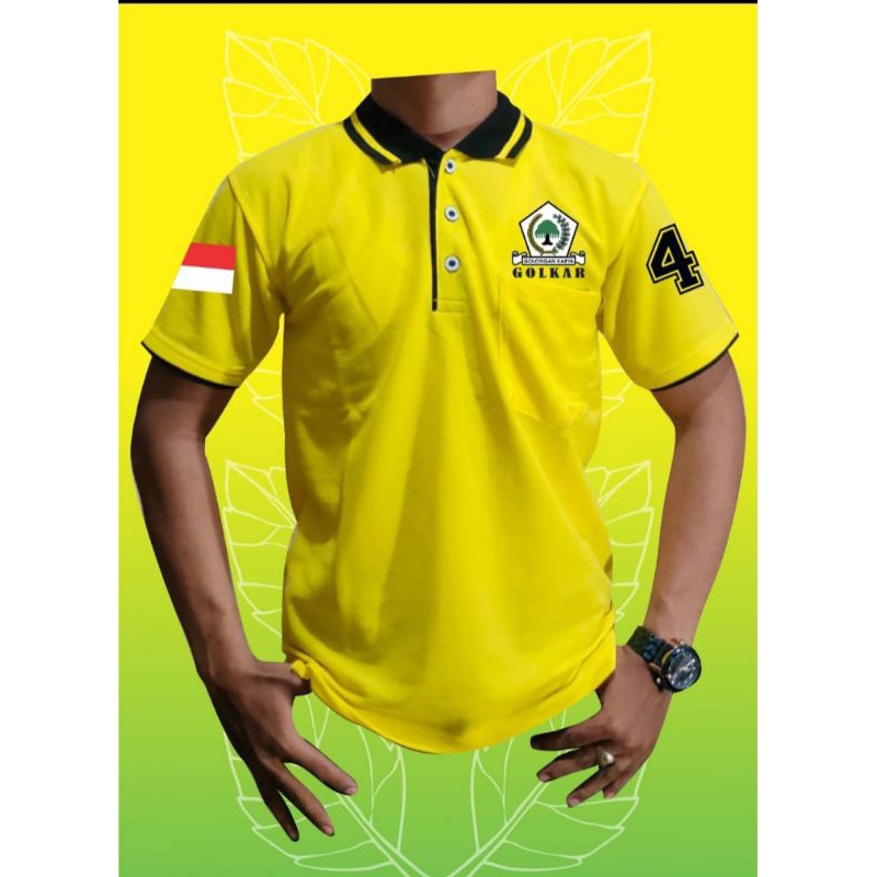 kaos golkar/kaos partai golkar/kaos polo golkar