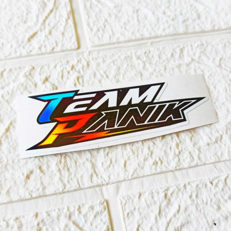 STIKER VIRAL TEAM PANIK