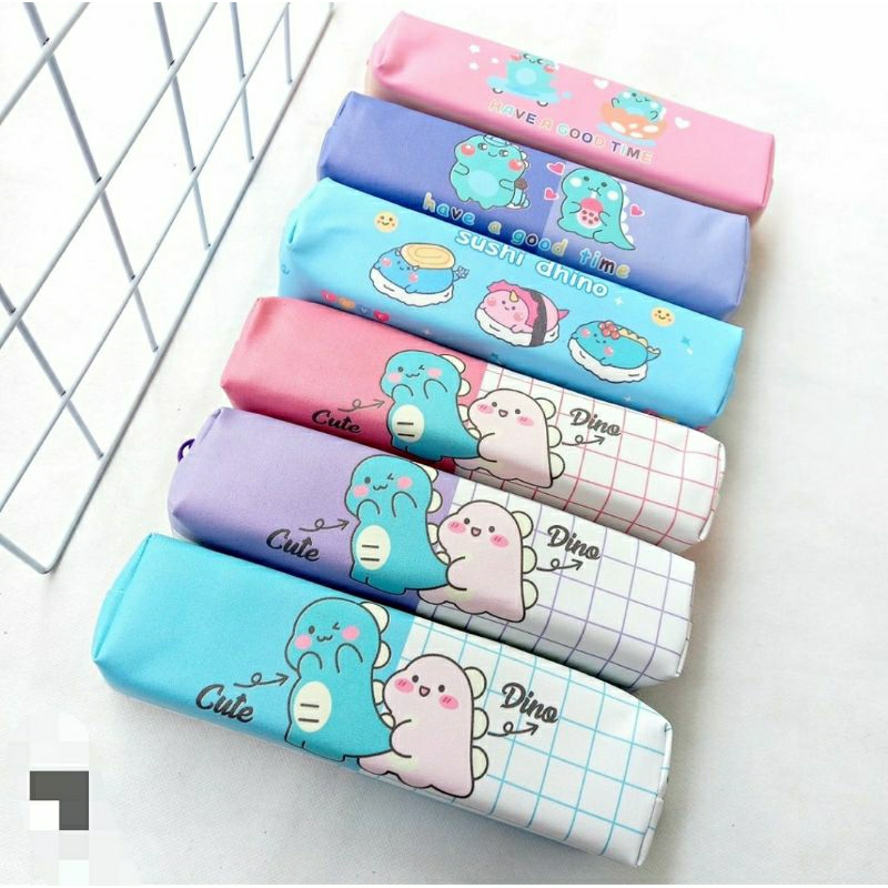 

Tempat Pensil Cute Dino MURAH Dinosaurs Pencil Case