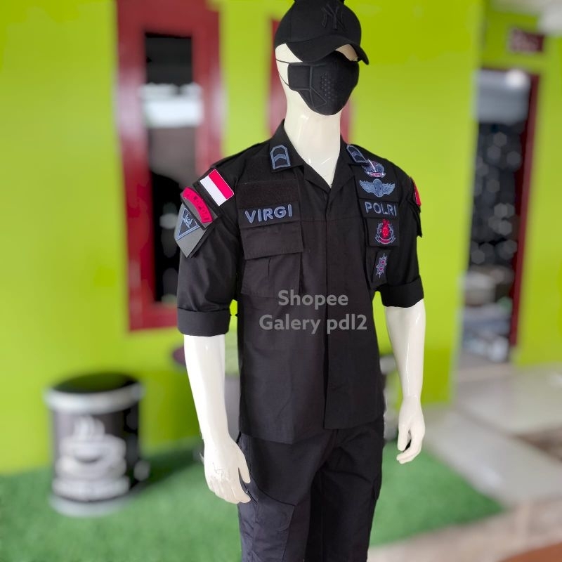 seragam brimob terbaru lengkap baju pdl brimob tactical lengkap seragam Security terbaru lengkap baju pdl Security pdl satpam