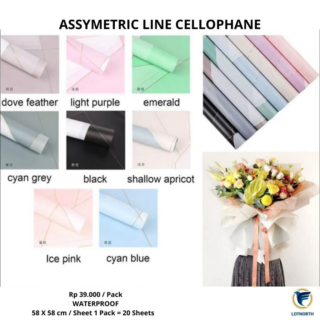 

ASSYMETRIC LINE CELLOPHANE | CELOPEN GARS ABSTRAK