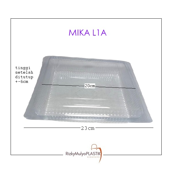[Per 1pcs] Mika Snack/ Mika Kue/ Mika Ayam Bakar/ Mika 1kg/ Mika 1/2kg / Mika 1A/Mika 2A