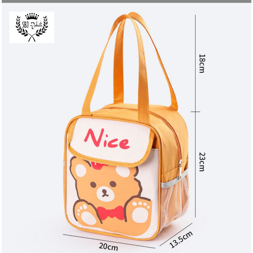 TAS BEKAL INSULATED LUNCH BAG SUNSHINE TAS RANTANG TAHAN PANAS DINGIN