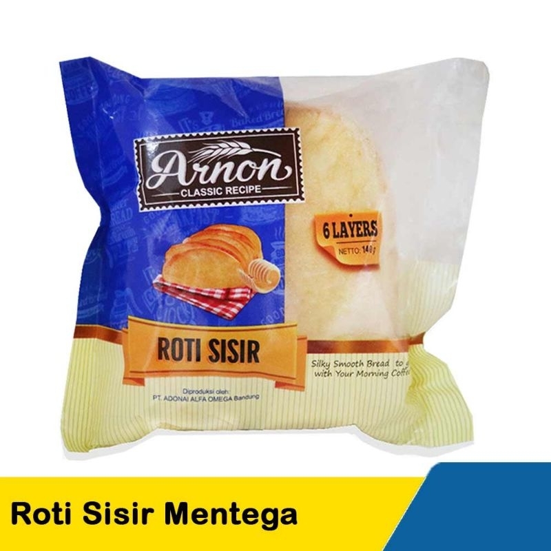 

Arnon Roti Sisir Mentega 140G