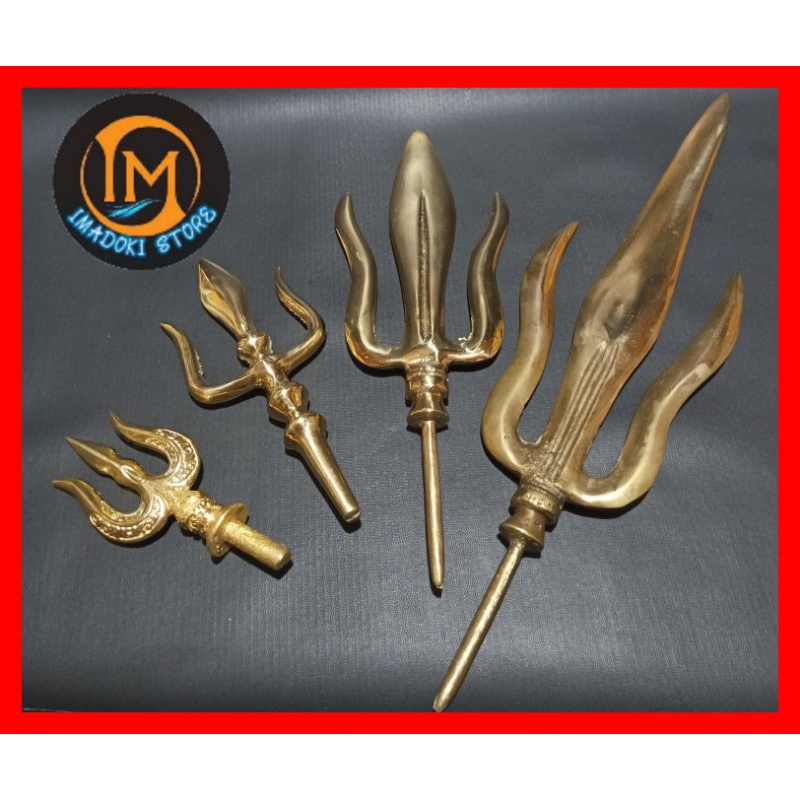 TRISULA KUNINGAN / MATA TOMBAK TRISULA / TUMBAK TRISULA BALI