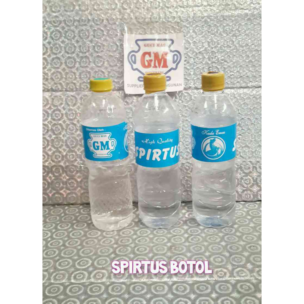 Spirtus Botol Spiritus Murah buat tambal ban Spiritus bahan bakar Sepirtus Murah 600 full