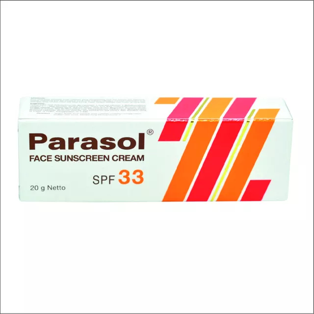 PARASOL cream sunscren wajah spf 33 / sunscren cream 20 gram