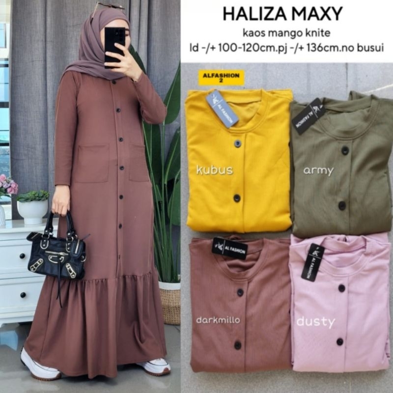 HALIZA MAXY DRESS ORI BY ALFASHION