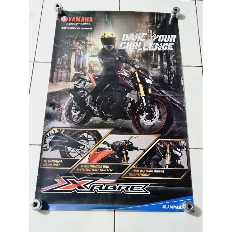 Poster Jumbo Motor YAMAHA XABRE ORI