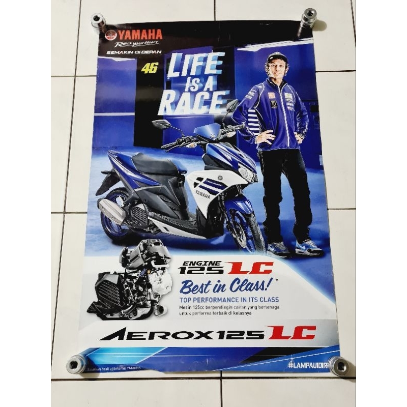 Poster Jumbo Motor YAMAHA AEROX ORI