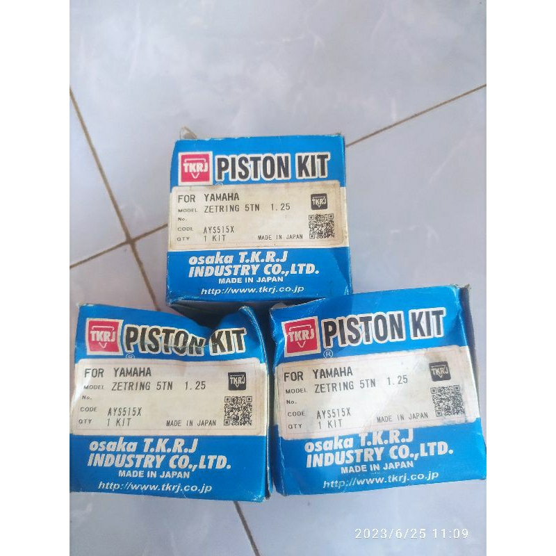 piston racing TKRJ  yamaha Jupiter z asli japan os 125