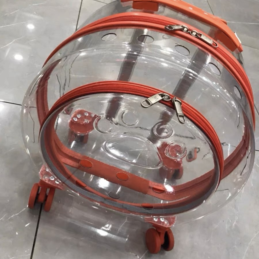 TROLI ANJING KUCING / KOPER ANJING KUCING / TROLLEY HEWAN / TAS HEWAN