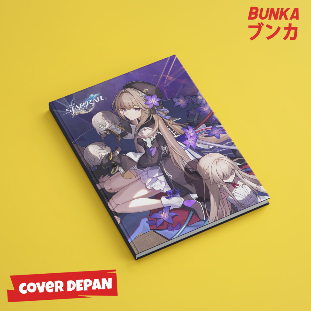 

Note Book Game Honkai Star Rail Herta Hardcover A5 Buku Tulis Catatan Notes Agenda Planner Jurnal vintage buku catatan story book kado anniversary valentine cowok cewek murah