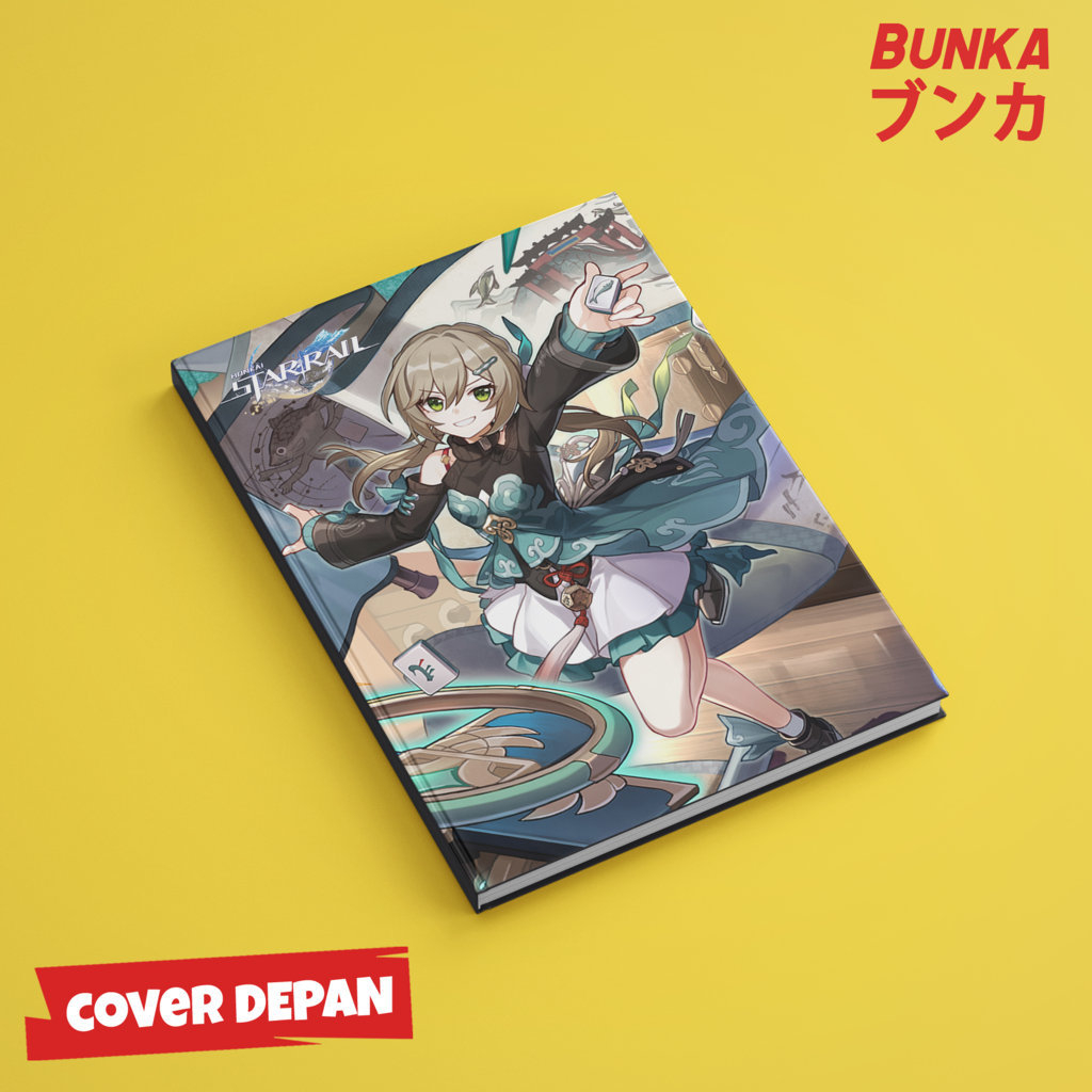 

Note Book Game Honkai Star Rail Qinque Hardcover A5 Buku Tulis Catatan Notes Agenda Planner Jurnal vintage buku catatan story book kado anniversary valentine cowok cewek murah