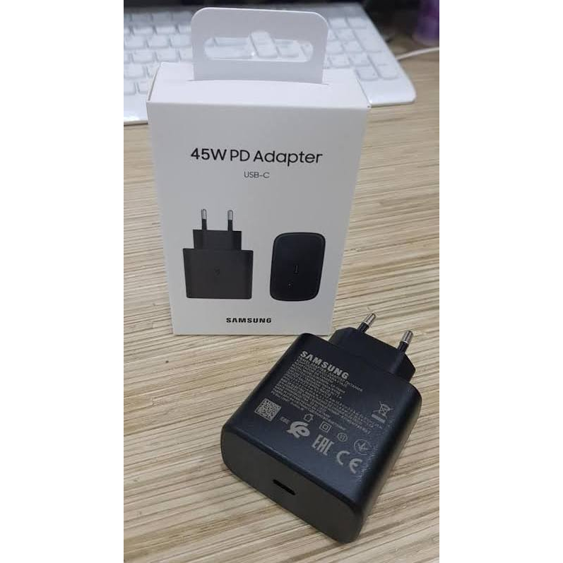 Original 100% 45W Adaptor SUPER Fast Charging &quot;Kepala Charger&quot; Samsung USB C Type Galaxy A54 A34 A24 A14 A53 A73 A33 A23 A13 A52 A72 A32 A22 A70 A51 A71 Travel Chargeran HP Isi Daya Cepat ORI ASLI Pengisian Bagus Sekali 3.0 A 5.0 V 4G 5G 45 W AN Persen