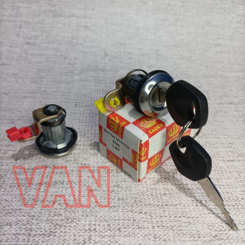 KUNCI PINTU MOBIL - DOOR KEY SET RH+LH KIJANG SUPER 5K KF40