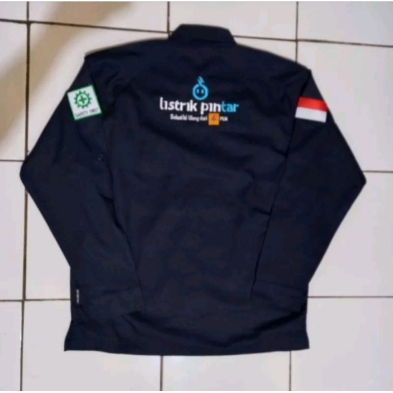 KEMEJA BAJU SERAGAM KERJA BUMN PLN LISTRIK PINTAR