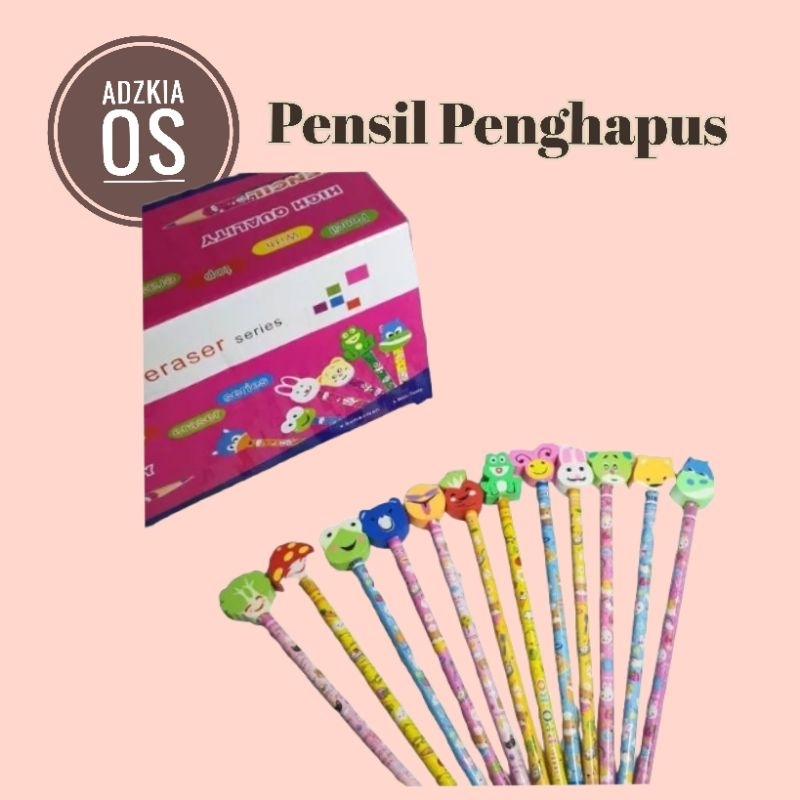 

Pensil Penghapus / Pensil Lucu