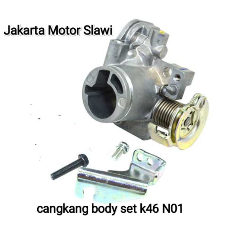 cangkang throttle body k46 N01 spacy vario 110 fi stater kasar