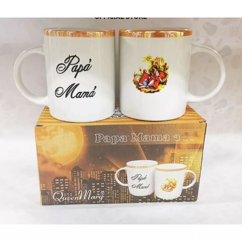 Mug/Gelas Set Papa Mama