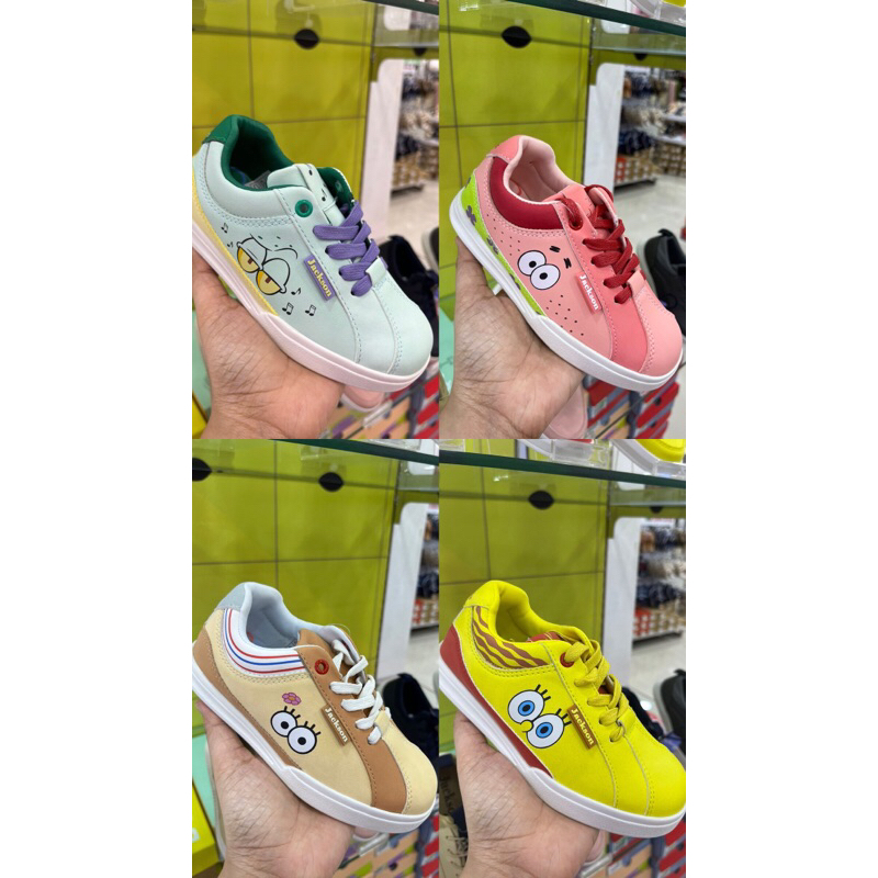 Sepatu Sneakers Anak | Sepatu Jackson Kids | Spongebob Edition | Sneakers Jackson Kids | Spongebob