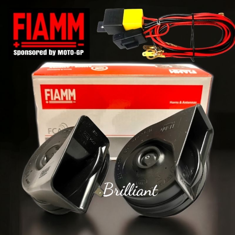 Klakson Dobel Keong - FIAMM Original - 12v