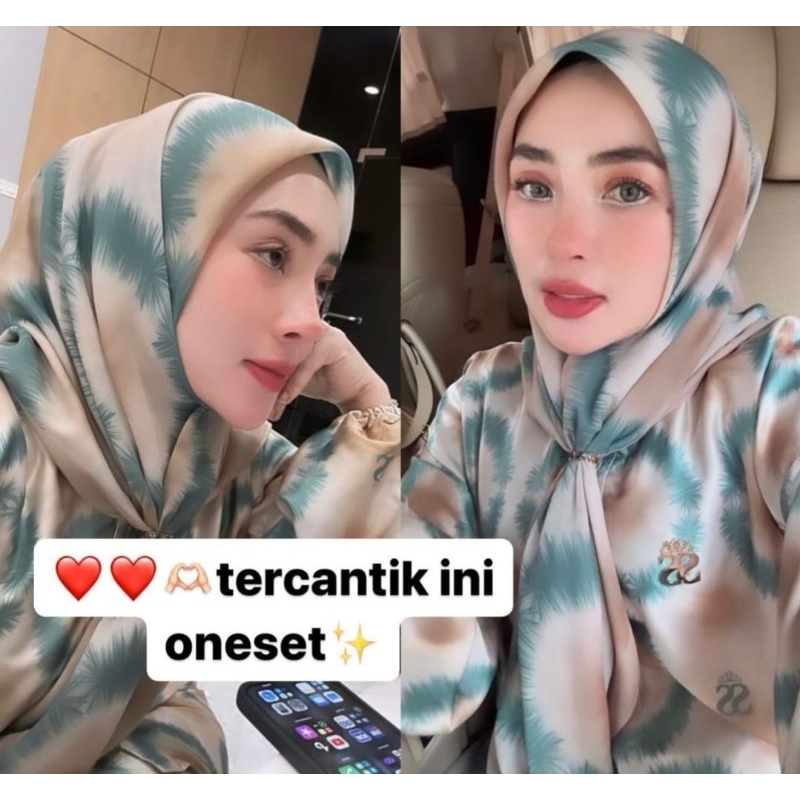 One Set Celana Gradasi Shellasaukia