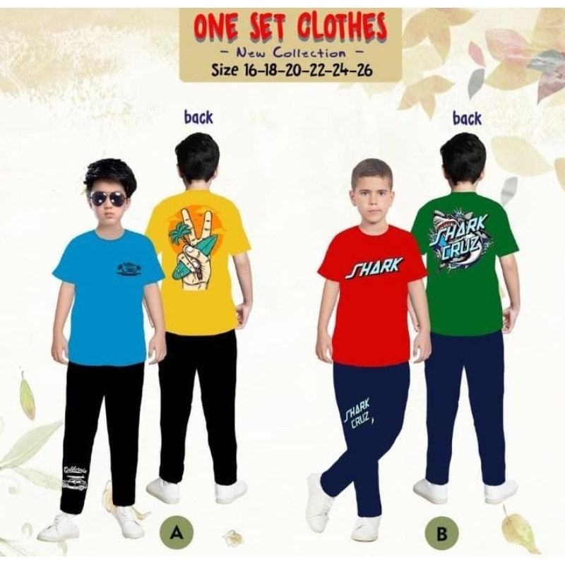Setelan anak Junior celana panjang LONDON KIDS 16-26 (8-13TH)