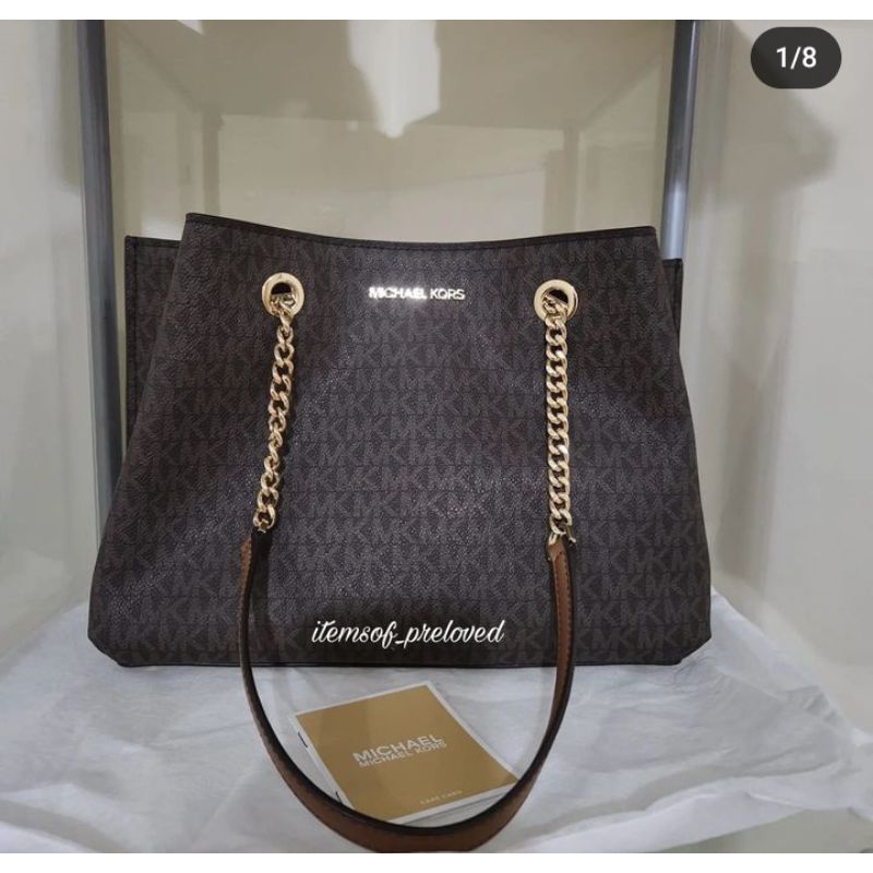 845 MK Teagen Large Satchel