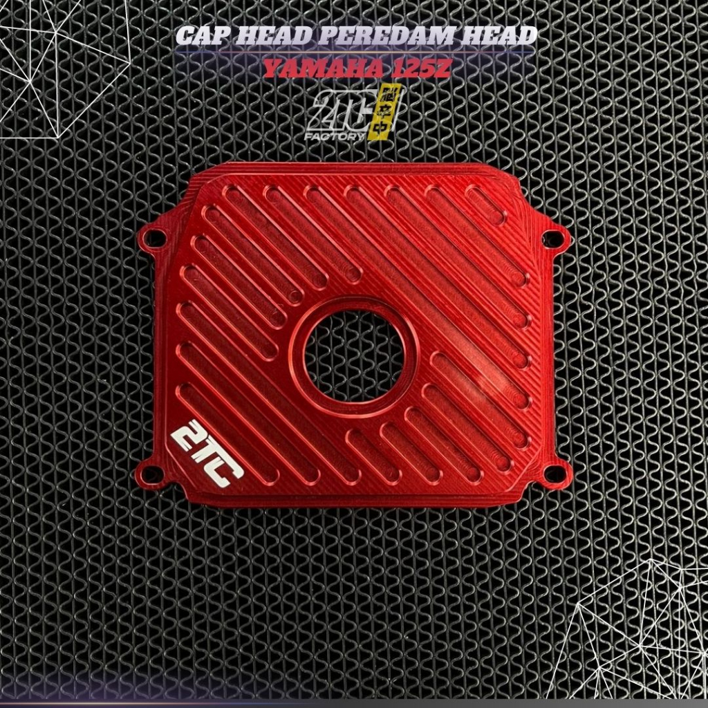 CAP HEAD TUTUP HEAD PLAT PEREDAM YAMAHA 125Z ALUMUNIUM