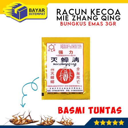 Racun Kecoa Kecoak Mie Zhang Qing