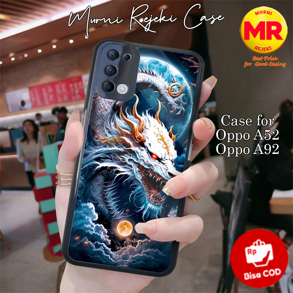 Casing Hp Oppo A52 Oppo A92 Case Oppo A52 A92 Motif DRAGON02 Case Keren Casing Terbaru Case Anime So