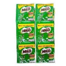 

SUSU MILO ACTIVE GO SASET RENCENG ISI 10 Pcs x 22g BUBUK MINUMAN