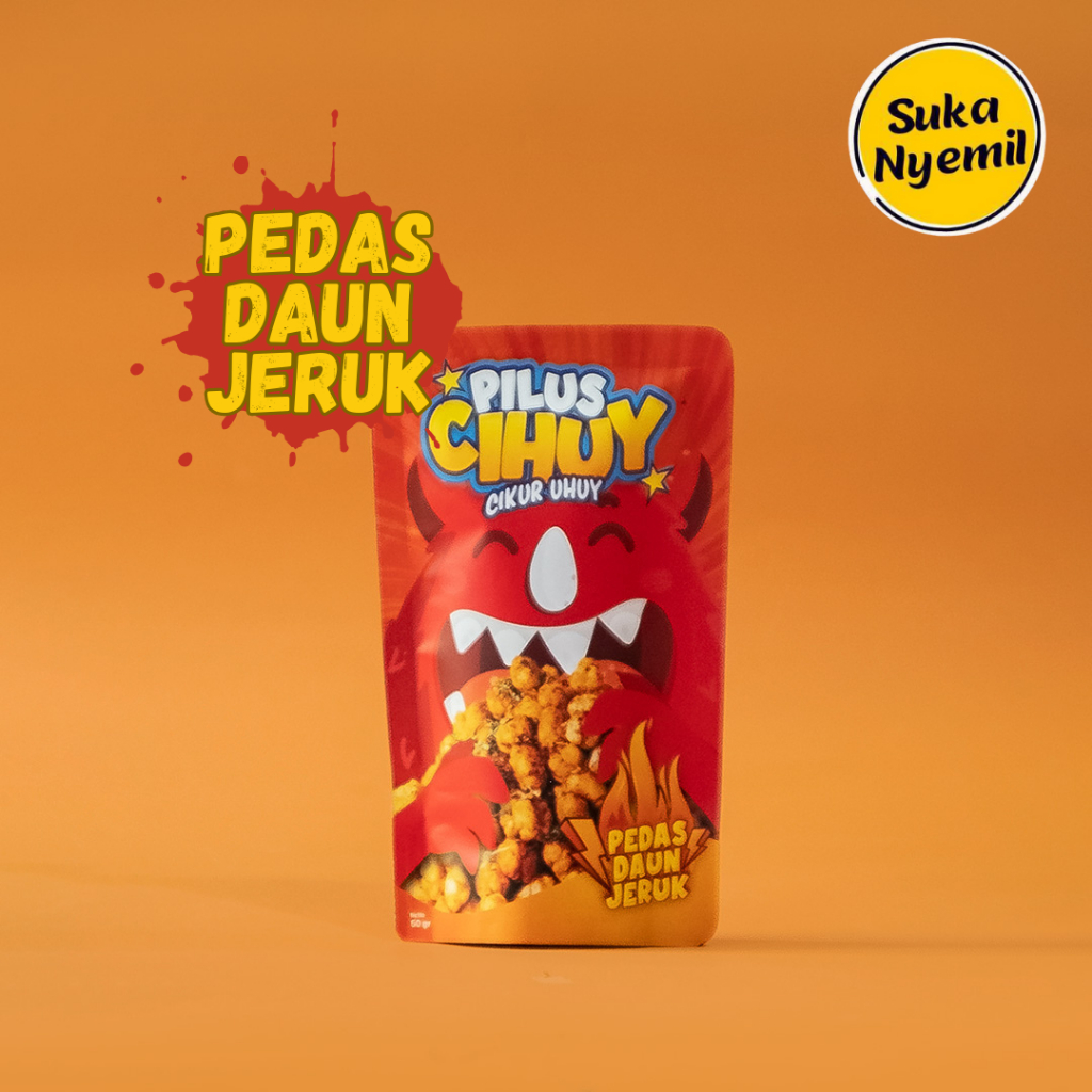 

SUKA NYEMIL - Pilus Cihuy Pedas Daun Jeruk (50 gram) Cikur Uhuy Jajanan Viral Renyah Gurih Cemilan Kekinian Snack Keluarga Indonesia