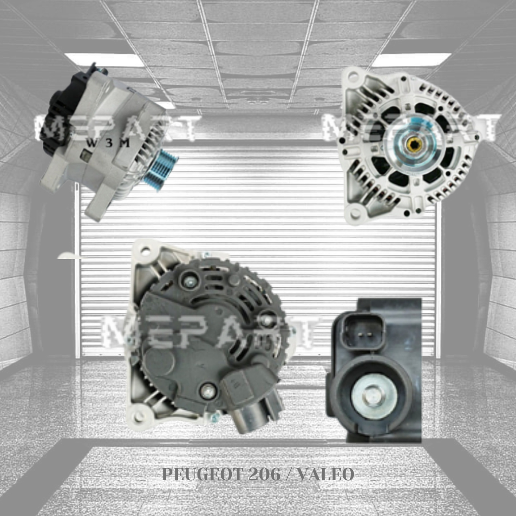 ALTERNATOR PEUGEOT 206 / VALEO