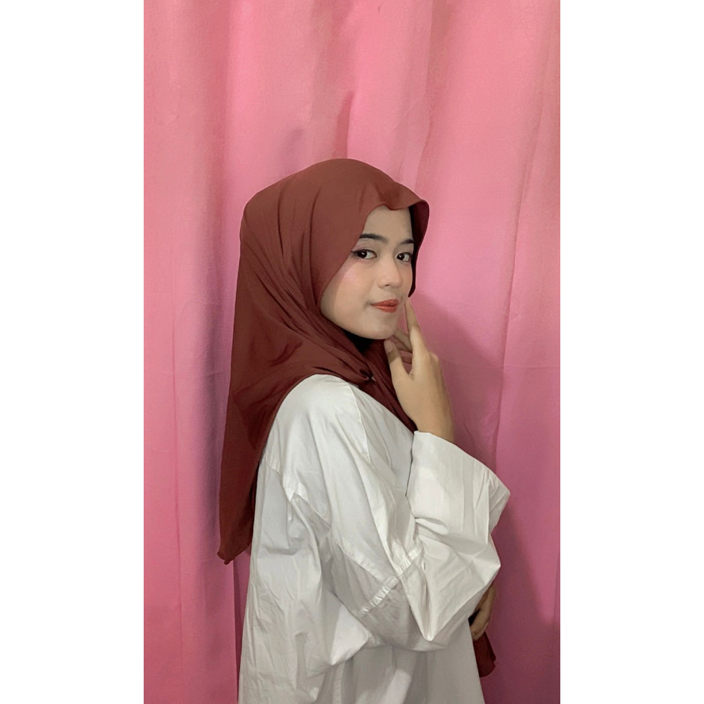 PASHMINA OVAL POLOS JERSEY PERMIUM//HIJAB PASHMINA OVAL KAOS JERSEY