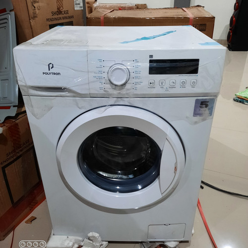 MESIN CUCI AUTOMATIC FRONT LOADING POLYTRON PFL 7051 / PFL7051 [7 KG]