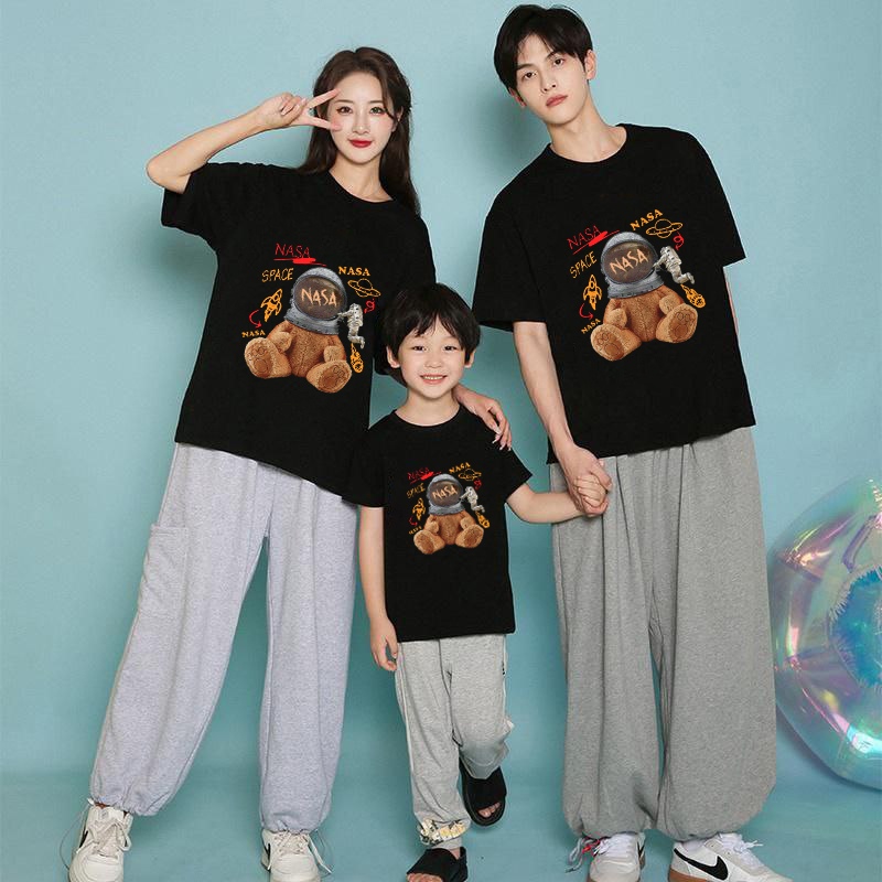 Amspro Baju Kaos Family Kaos Couple Baju Couple Keluarga Kaos Oversized Nasa