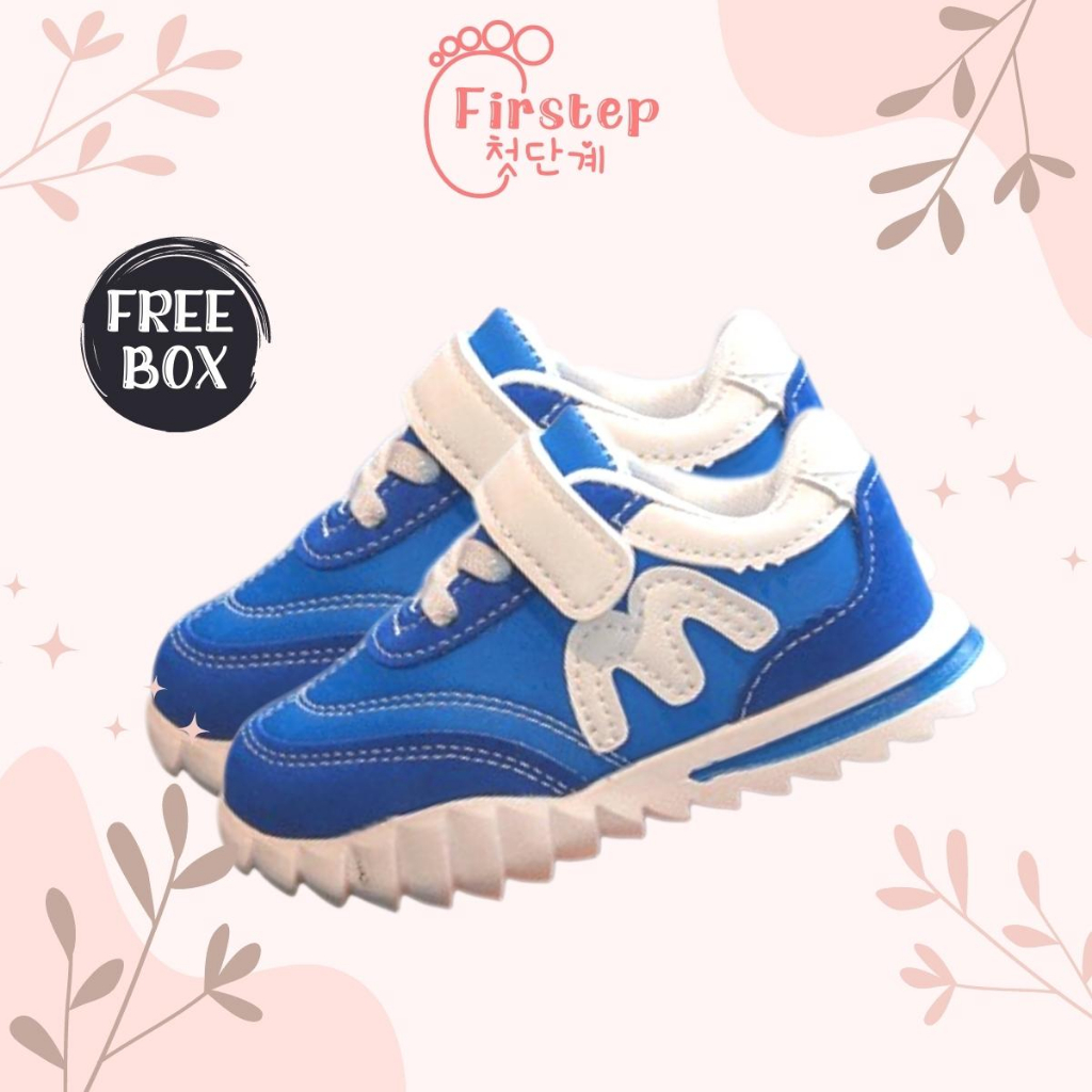 Sepatu Anak Perempuan Dan Laki Laki Import Sneaker Anak Usia 1-5 Tahun FS165