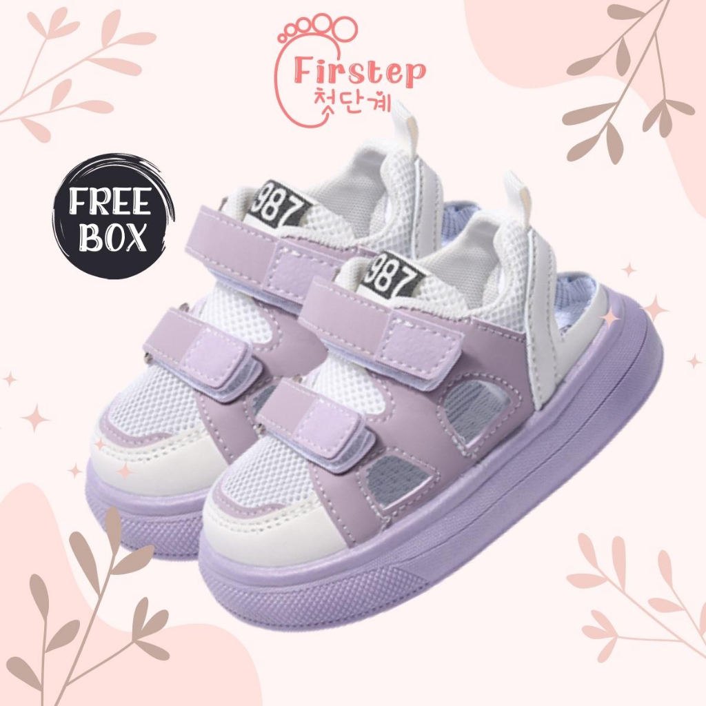 Firstep ❤️ Sepatu Sandal Anak Perempuan Sneakers Sandal Anak Sepatu Sandal  Anak Laki Laki Import Premium Quality FS171