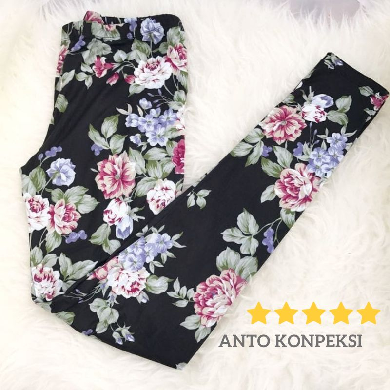 Leging Legging Anak Perempuan Bayi s/d Tanggung 13 tahun pilih motif dan polos / celana anak panjang