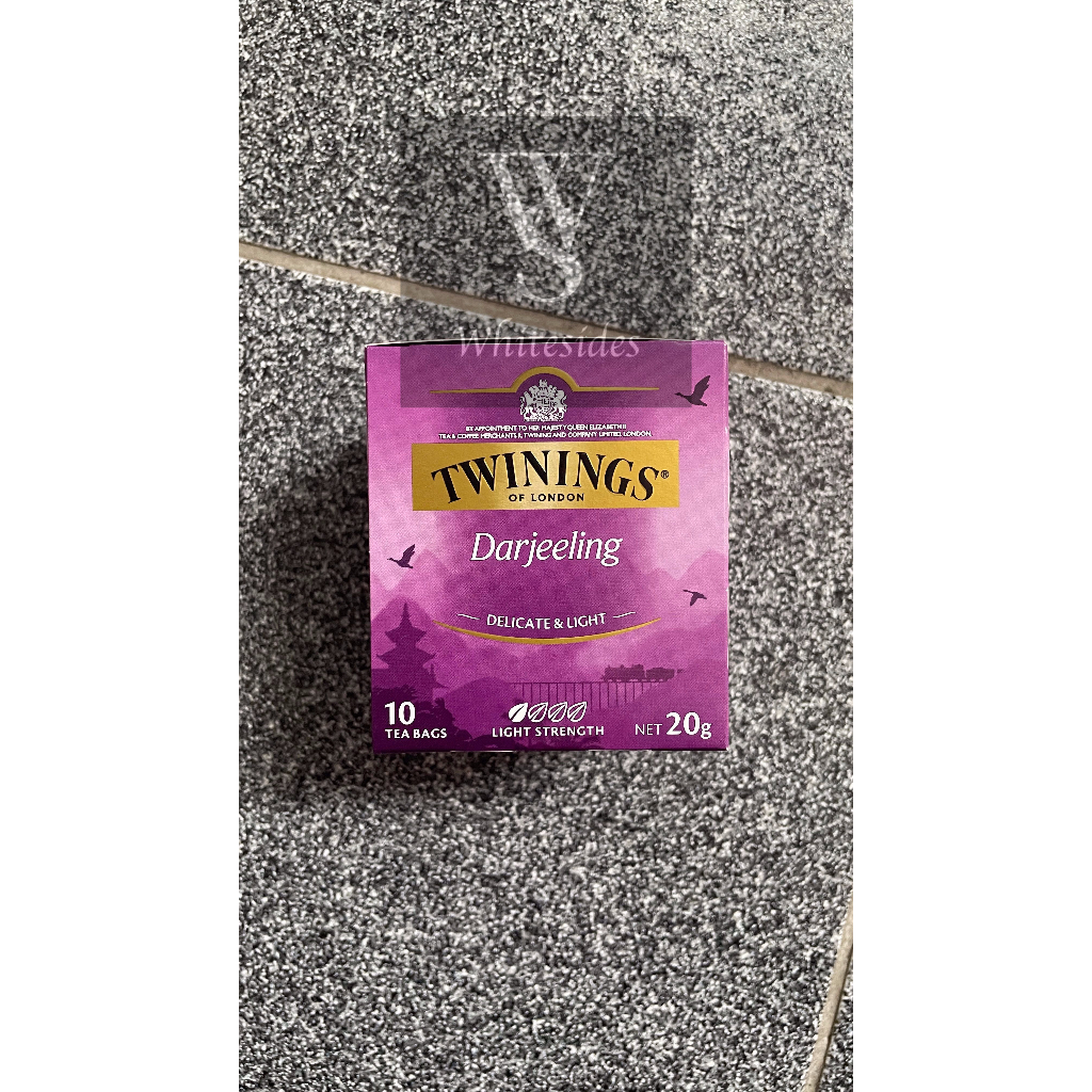 

Darjeeling - 10 Tea Bags Twinnings Teh Twinings Pure Camomile Spearmint Spiced Apple Honey Vanilla Chai Cranberry & Pomegranate English Breakfast Extra Strong Pure Jasmine Mint Lemon Twist Ginger Orange Cinnamon Peppermint Green Tea Russian Caravan