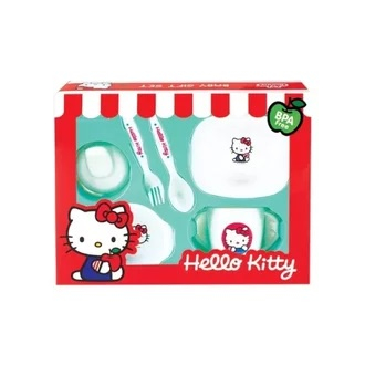 SET Alat Makan HELLO KT 102 LUSTY BUNNY Feeding Set BABY GIFT SET Perlengkapan Makan Bayi Gelas Mangkuk Sendok Garpu Kado Bayi Lahir anak Ultah new born  bingkisan giftset sets peralakatan makan baju box eksklusif ibu melahir