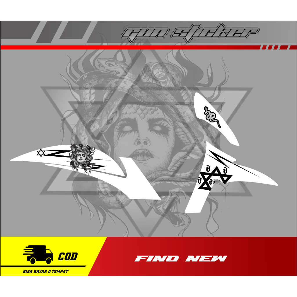 STRIPING TRANSPARAN MEDUSA FINO