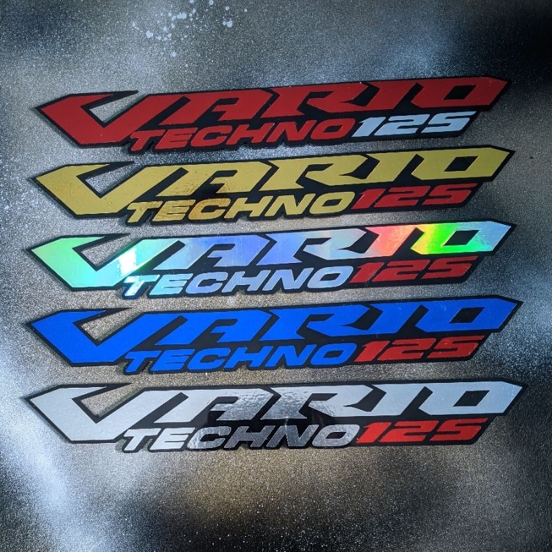 EMBLEM AKRILIK VARIO TECHNO 125