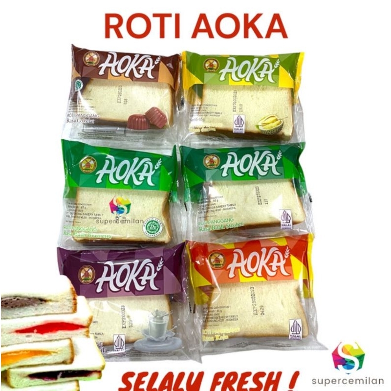 

ROTI AOKA RASA RANDOM + MOMOTARO