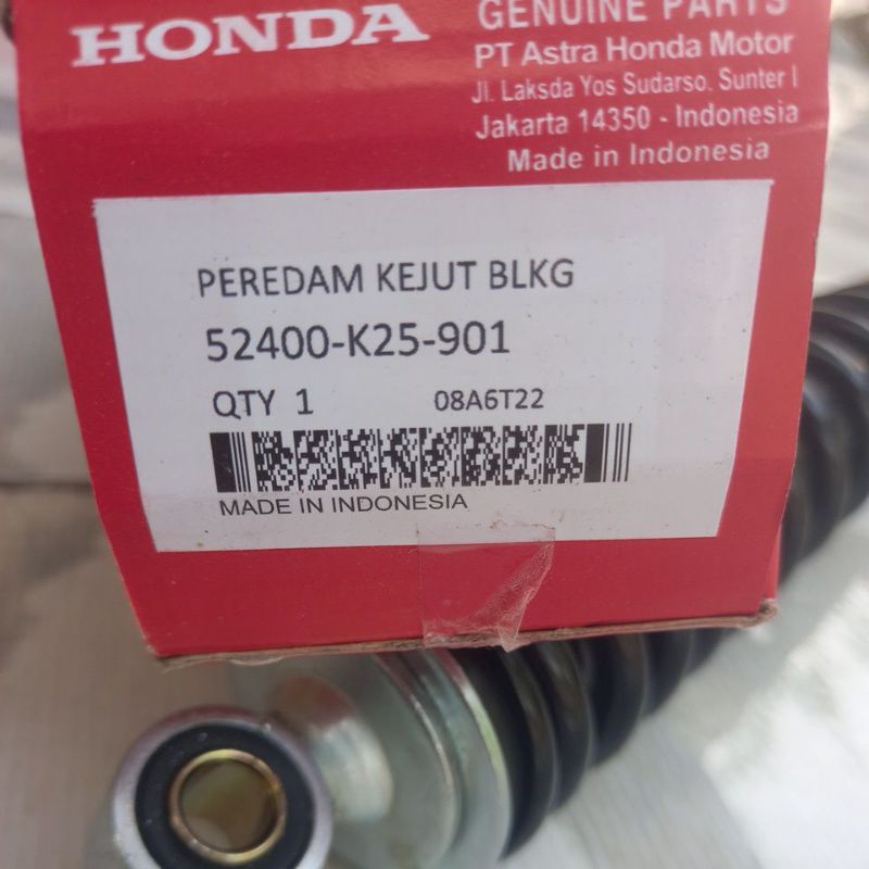 Shockbreaker Shock Belakang Honda Beat Fi Scoopy Fi K25