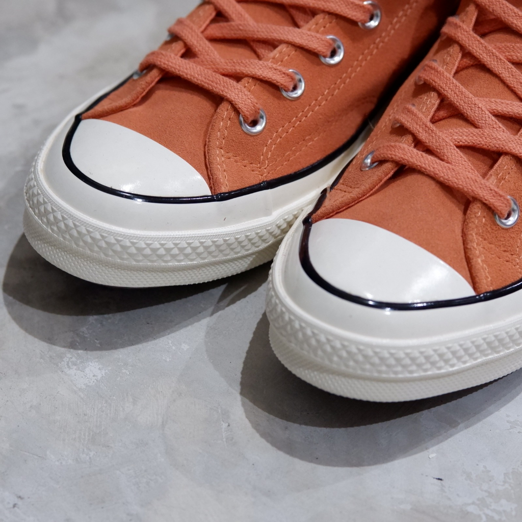 CONVERSE CHUCK TAYLOR 1970S HI SUEDE ORANGE CT 70 CT 70S